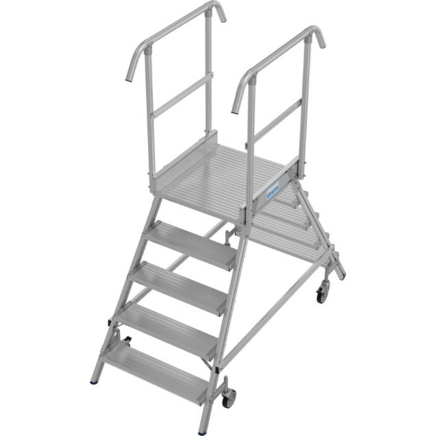 Platformtrap Krause dubbel 2x5 treden 1200mm