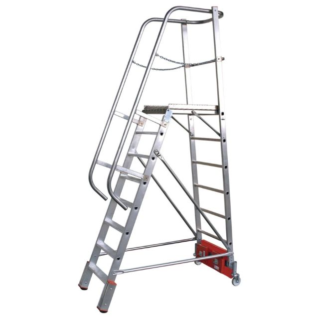 Platformtrap Krause Vario Compact met stabilisator 750mm 8 treden 1900mm