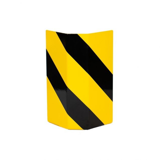 Hoekbeschermer 2x 45graden 200x200x400mm ømm Geel/zwart