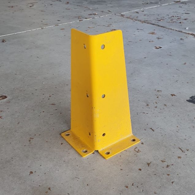 Gebruikte hoekbeschermer 400x160x160 mm Jungheinrich geel