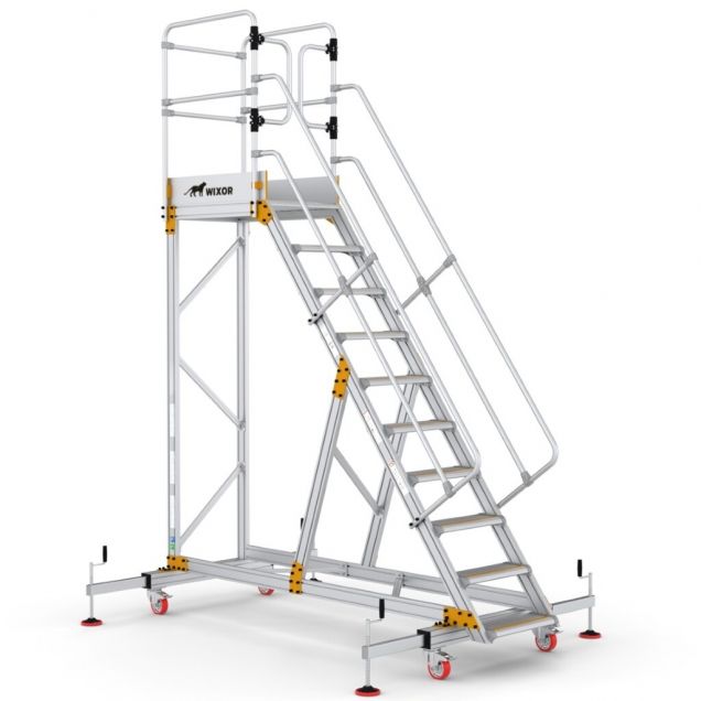 Platformtrap Wixor met stabilisator 10 treden