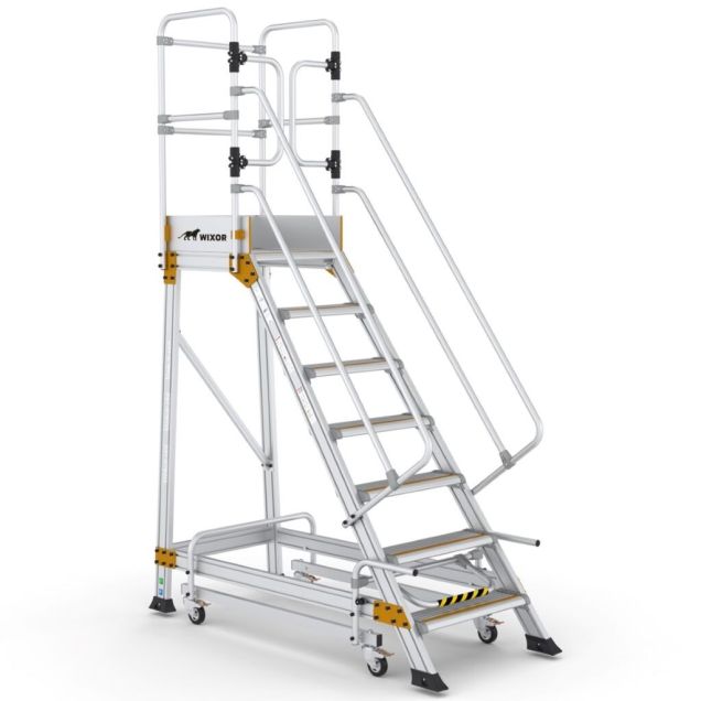 Platformtrap Wixor met handrem 7 treden