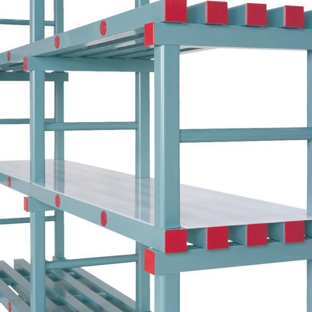 Afdekplaat kunststof stelling REA 1500x500 mm