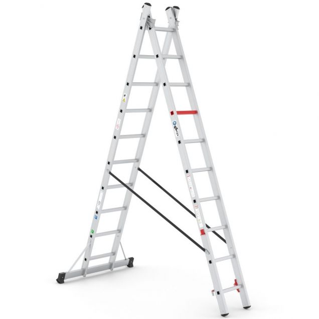 Reformladder Wixor 2x10 sporten
