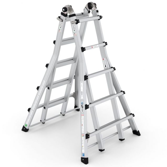 Vouwladder Wixor 4x5 sporten
