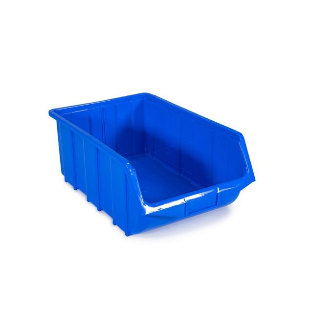 Begra kunststof stapelbak type 1 515x330x200 mm (lxbxh) blauw