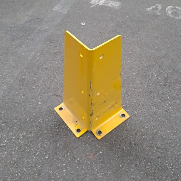 Gebruikte hoekbeschermer 400x160x160 mm Jungheinrich geel