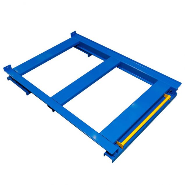 Treklade voor palletstelling 1200x800 mm 1000kg blauw