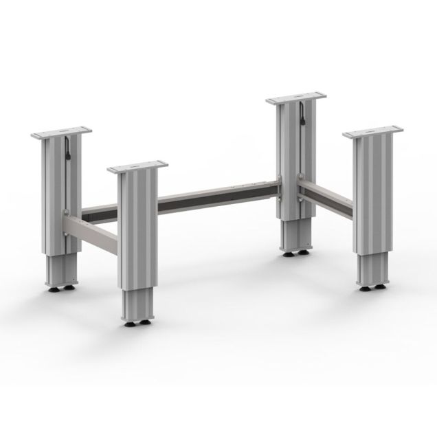Elektrisch verstelbaar werkbank frame 663-1063mm hoogte 1200kg bladlengte 1300-2350mm