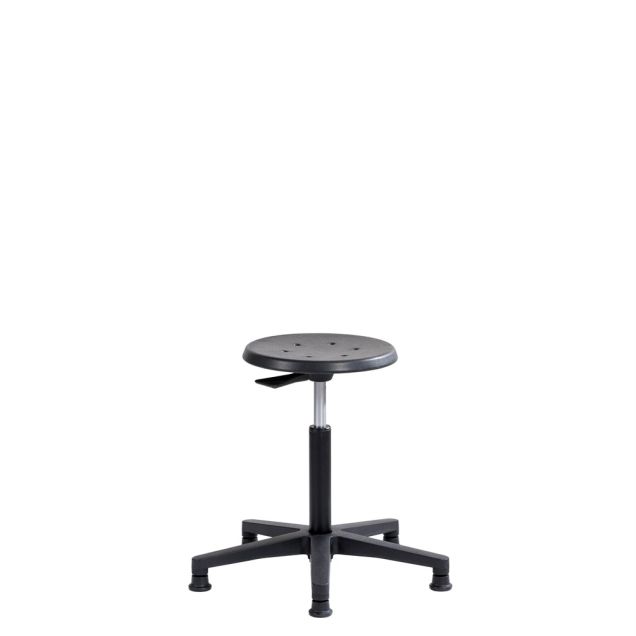 Sofame kruk Ergodyn kunststof met glijders 45-65cm