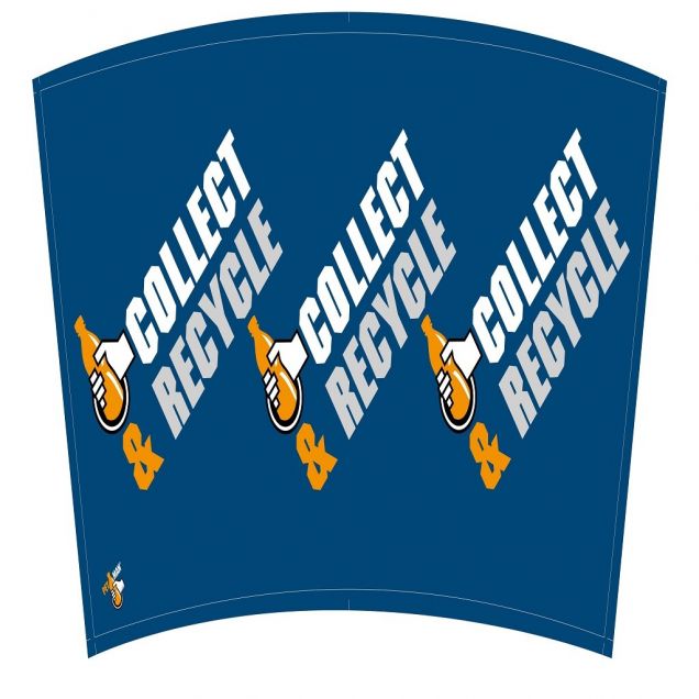 Wikkel voor Petman, Blauw