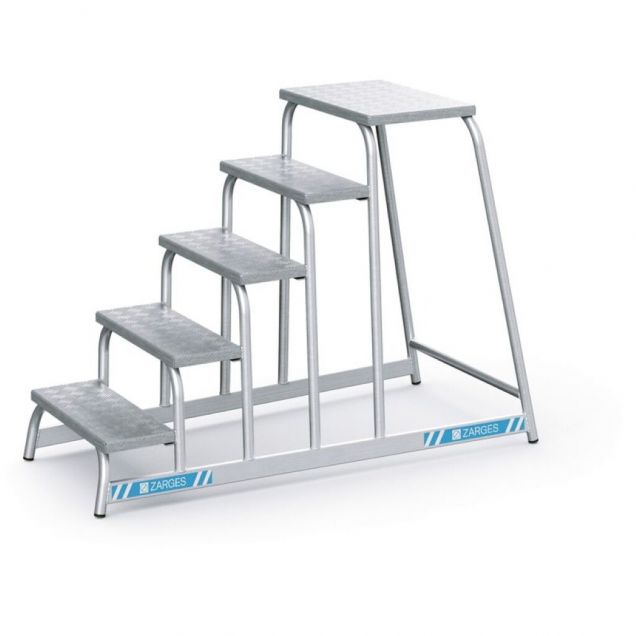 Machine opstap Zarges AFA P 5 treden 990 mm