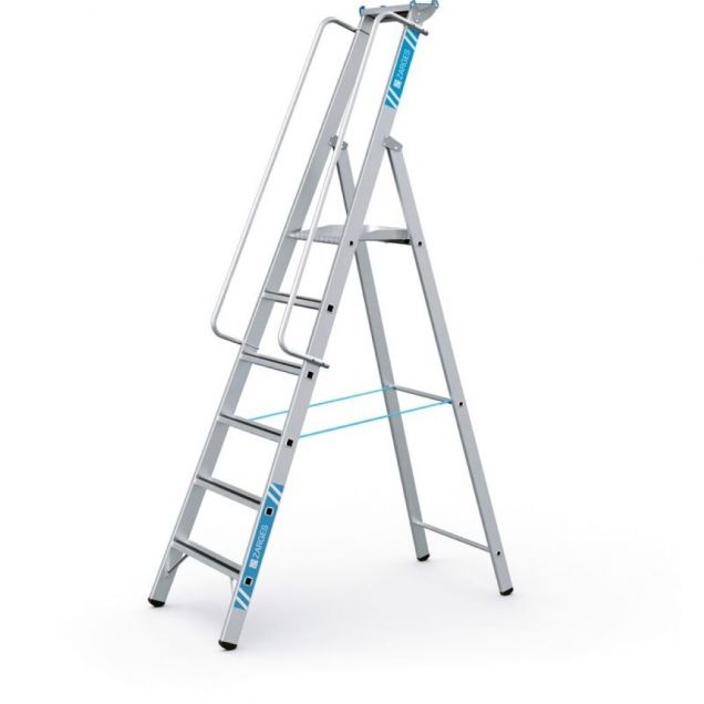 Platformtrap Zarges Meistertritt S 6 treden 1550 mm