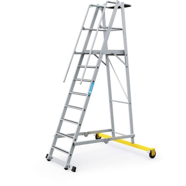Platformtrap Zarges ZAP Safemaster Plus S 8 treden 2100 mm