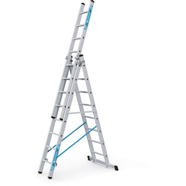 Reformladder Zarges Skymaster X 3-delig 3x8 sporten 5800 mm