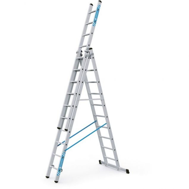 Reformladder Zarges Skymaster X 3-delig 3x10 sporten 6900 mm