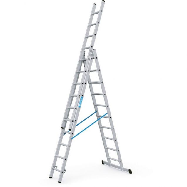 Reformladder Zarges Skymaster DX 3-delig 3x10 sporten 6650 mm