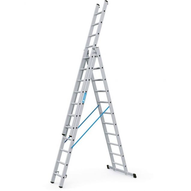 Reformladder Zarges Skymaster DX 3-delig 3x11 sporten 7200 mm
