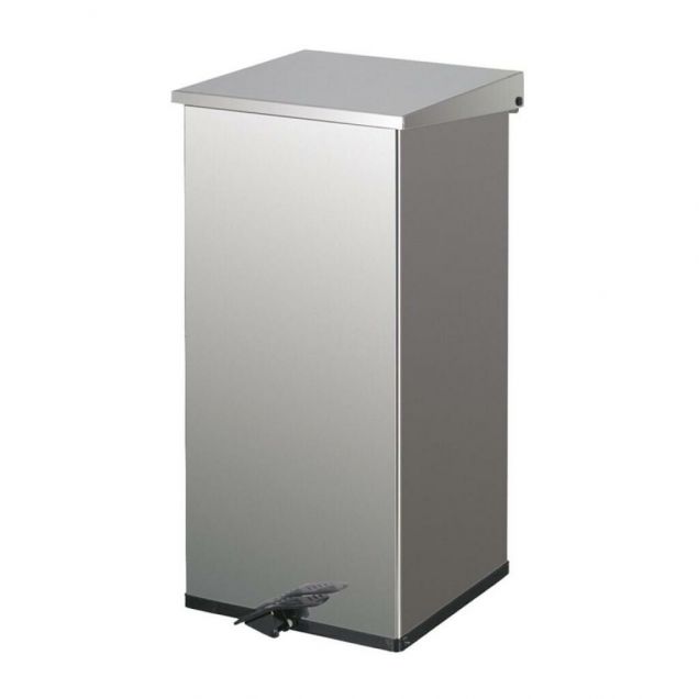 Carro-Kick pedaalemmer 110 liter rvs-look