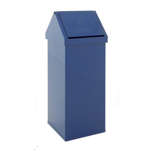 Carro Swing afvalbak 110 liter blauw