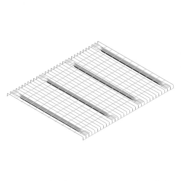 Draadroosterlegbord 1340x1100 mm (bxd) 750 kg UDL verzinkt 