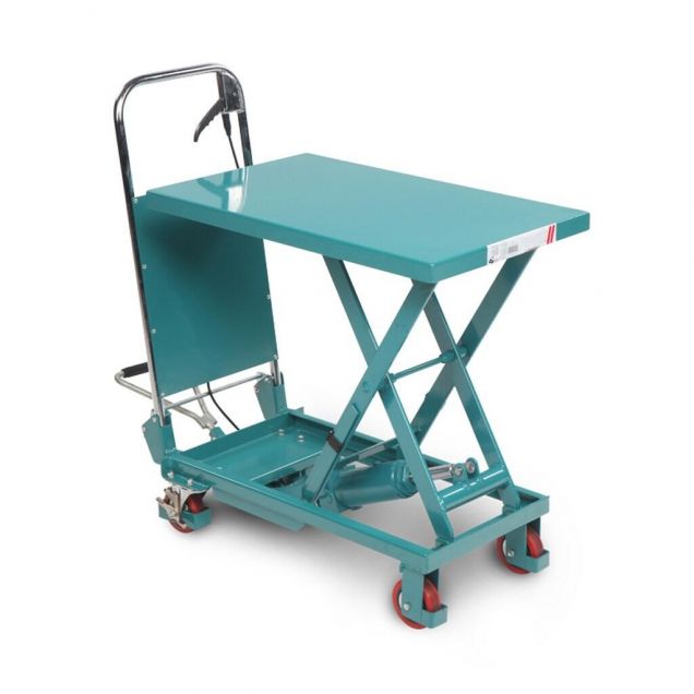 Heftafel 150 kg 750x450 mm (lxb) met stalen schaarconstructie