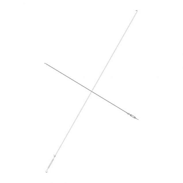 Kruisschoorset lichte draagarmstelling T2 hoh 1500 mm