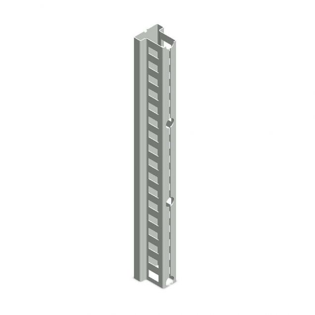 Stijl 3000 mm verzinkt voor Medium Duty Legbordstelling