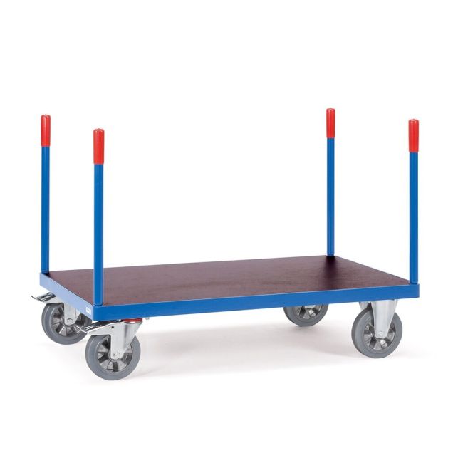 Rongenwagen, zwaarlastwagen 1200 kg 1000x700 met 4 schroefbare rongen