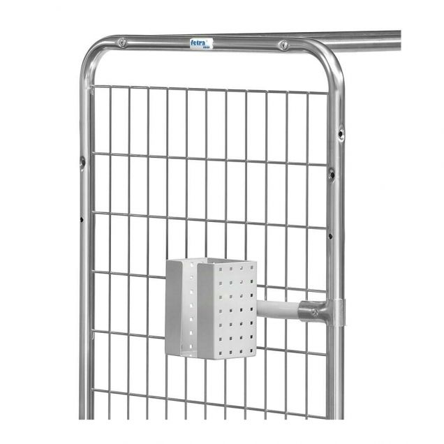 Scannerhouder  voor orderverzamelwagens van gelast draadgaas