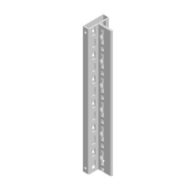 Stijl Heavy Duty Legbordstelling 2500 mm verzinkt