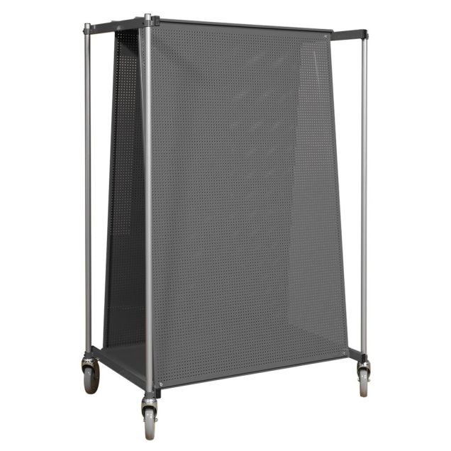 Tentwagen 960x1480 met 2 gereedschapspanelen met ronde gaten