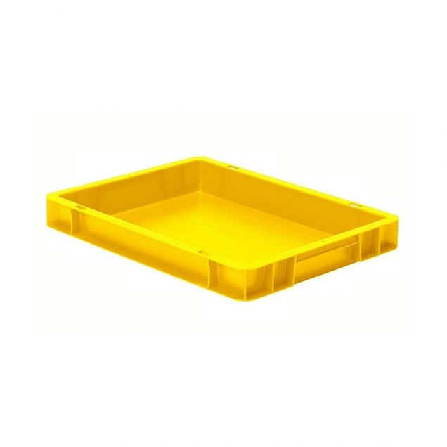 Stapelbare transportkrat TK0 400x300x50 mm (lxbxh) geel