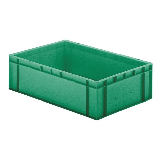 Stapelbare transportkrat TK0 600x400x175 mm (lxbxh) groen