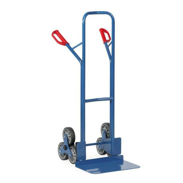 Trappensteekwagen 200 kg 1300 mm met 2 driearmige wielsterren, extra grote schep