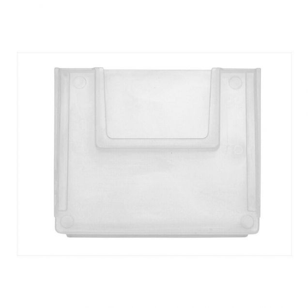 Tussenschot VKB 93 mm transparant met raam