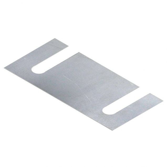 Vulplaat CRH BR24 tbv voet en staander IPE160-200 130x80x1 mm