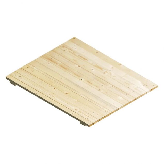 Vurenhouten vlonder gesloten 890x1092x20 mm