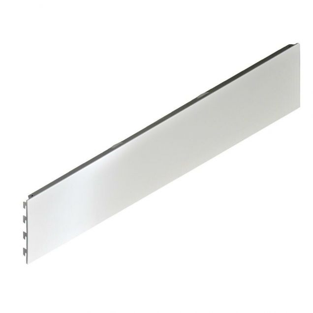 Winkelstelling achterwand 1000x200 mm (bxh) gesloten RAL9001