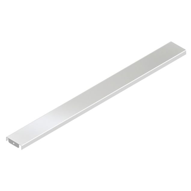 Winkelstelling afdeklijst 1000x60 mm (bxd) RAL9001