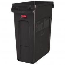 Slim Jim container met luchtsleuven 60 Liter Bruin