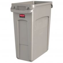 Slim Jim container met luchtsleuven 60 Liter Beige