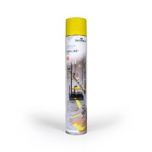 Durable vloermarkeerspray DURALINE 750ml geel
