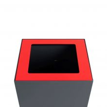 Rode Top voor modulaire afvalscheidingsunit 90 Liter