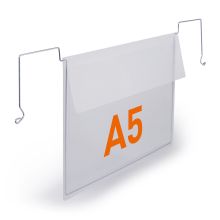 Durable documenthoes met ophangbeugel A5 liggend