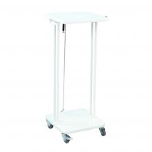 Afvalbak met deksel 60 Liter Wit