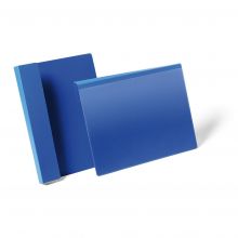 Durable documenthoes met vouw A4 liggend blauw