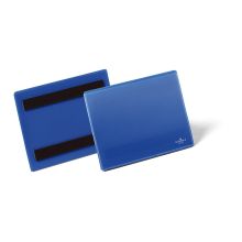 Durable documenthoes magnetisch A6 liggend blauw