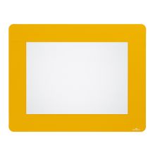 Durable documentkader vloer verwijderbaar A4 geel