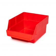 Magazijnbak 3024-15 Rood 300x240x150mm (lxbxh)